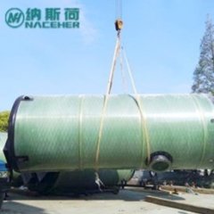 农业防涝一体化雨水提升泵站的图片