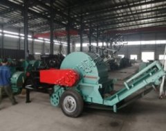 柴油移动木屑机的图片