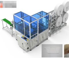 鸭嘴型全自动口罩机的图片