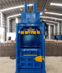 60T废海绵打包机的图片