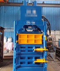 100T废金属打包机的图片