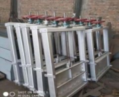 机闸一体式钢闸门的图片