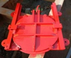 铸铁圆形闸门的图片