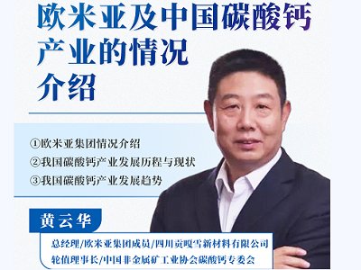 欧米亚及我国碳酸钙产业的情况介绍