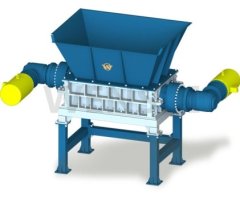 DS系列小型双轴撕碎机的图片