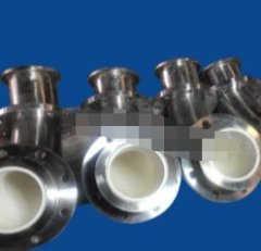 锂电池内衬陶瓷弯管的图片