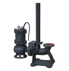 WQ无堵塞固定式潜水排污泵的图片