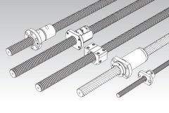 轧制滚珠丝杠的图片