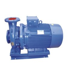 ISW型卧式管道离心泵的图片