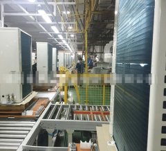 空调流水线的图片