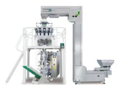 立式全自动颗粒包装机组的图片