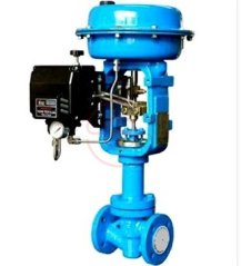 衬氟单座气动调节阀的图片