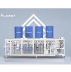 240ND卷膜平袋双出包装机.的图片