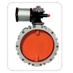 粉体蝶阀的图片