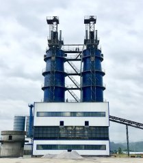 铝矾土竖窑的图片