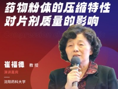 药物粉体的压缩特性对压片质量的影响