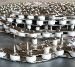 串杆不锈钢链条链板输送机的图片