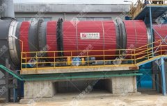 萤石粉三筒烘干机的图片