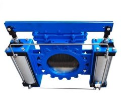 气动双缸刀闸阀.的图片