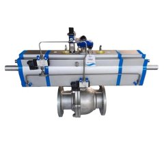 气动三位式法兰球阀的图片