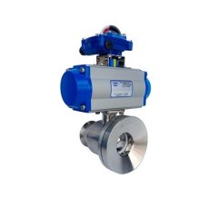 气动快装罐底阀的图片