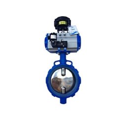 气动对夹蝶阀.的图片