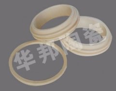 氧化铝陶瓷高温瓷环的图片