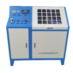 陶瓷品红水压试验机的图片