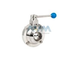 卫生级蝶型球阀的图片