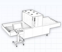 家具板材尺寸测量AOI设备的图片