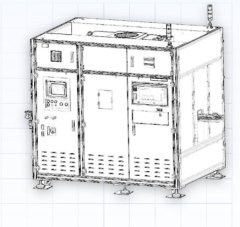手机金属中框外观缺陷AOI检测设备的图片