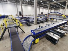 无动力滚筒输送机的图片