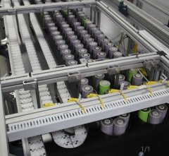 新能源电芯柔性输送线的图片