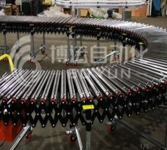 伸缩式滚筒输送机的图片