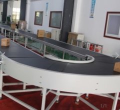物流皮带输送机的图片