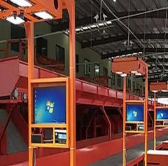 静态扫码称重分拣机的图片