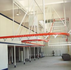 悬吊式链轨输送线的图片