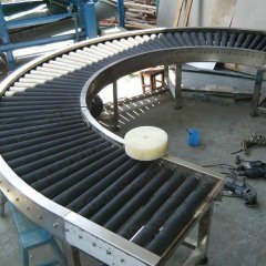 无动力动力滚筒输送机的图片