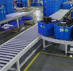 不锈钢滚筒输送机的图片