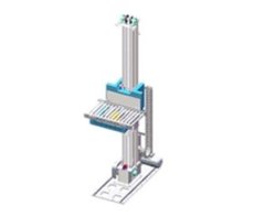 单立柱轻载往复式提升的图片