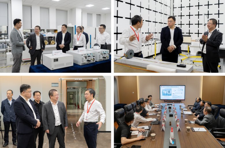 中国内燃机工业协会秘书长贾滨一行莅临四方光电参观考察