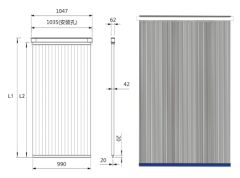 HD1500/18系列塑烧板的图片