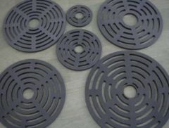 空压机三叶草结构阀片的图片