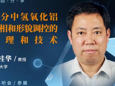 刘桂华教授报告题目：种分中氢氧化铝物相和形貌调控原理和技术