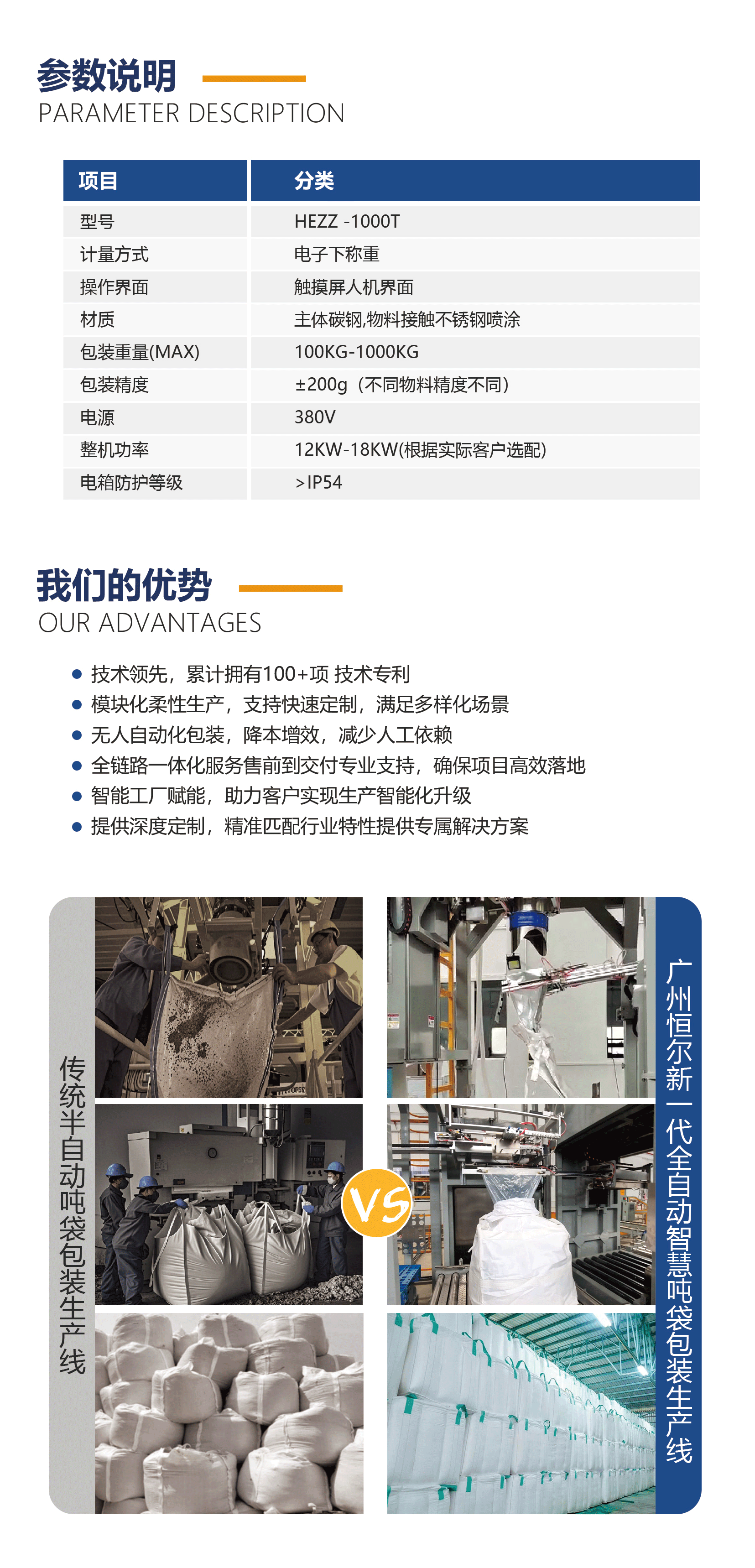 全自动吨袋包装机