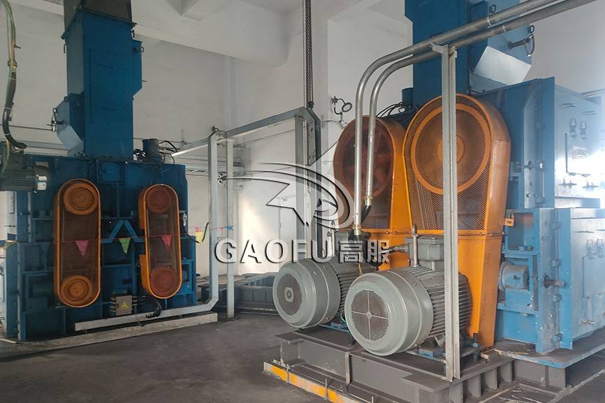 高服筛分破碎一体机客户现场