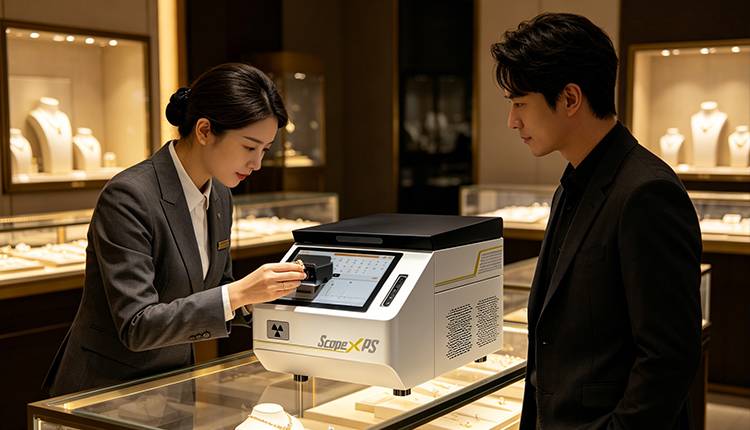 ScopeX PS8高端测金仪（一体机）(图1)
